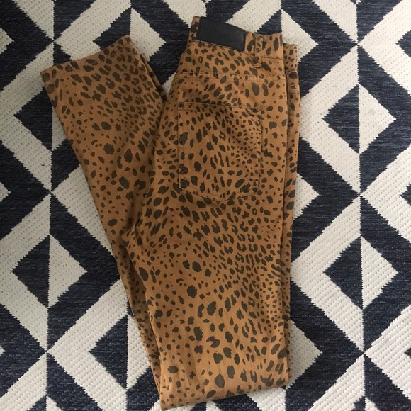 Leopard print jeans by Cheap Monday - Picture 3 of 4